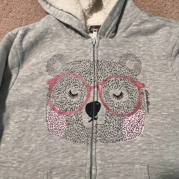 Cute bear hoodie size 14 kids - Picture 2 of 4